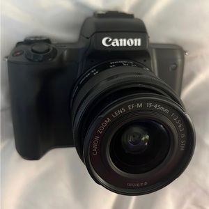 Canon EOS M50 Mirrorless Camera with EF-M 15-45mm f/3.5-6.3 IS STM Zoom Lens